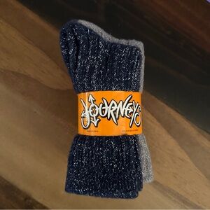 LIMITED TIME $4 ITEM!! Kids' Sparkle Soft Metallic Crew Socks Set of 5